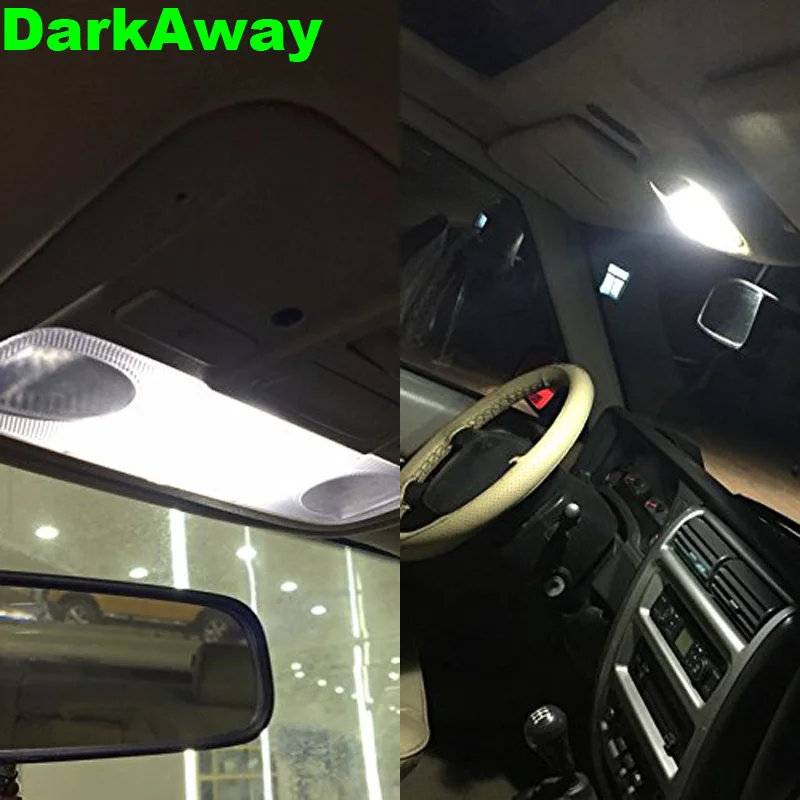 DarkAway 10x T10 LED Bulb W5W LED 194 168 Super Bright Reading Light Interior Door Dome Lighting 2W 6SMD 5630 12V 6000K White
DarkAway 10x T10 LED Bulb W5W LED 194 168 Super Bright Reading Light Interior Door Dome Lighting 2W 6SMD 5630 12V 6000K White