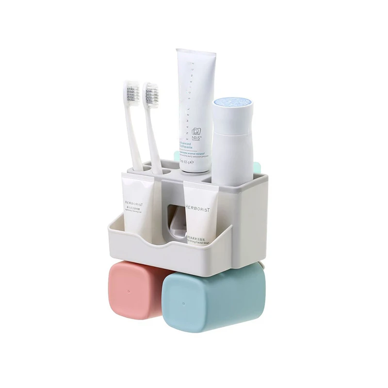 5 In 1 Creative Toothbrush Holder Bathroom Storage Toothbrushes Cup Rack Automatic Toothpaste Dispenser Makeup Organizer Set
5 In 1 Creative Toothbrush Holder Bathroom Storage Toothbrushes Cup Rack Automatic Toothpaste Dispenser Makeup Organizer Set
