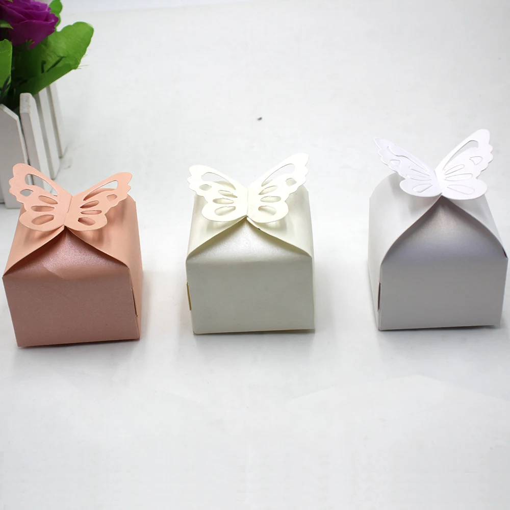 50pcs Laser Cutting Hollow Butterfly Candy Box, Wedding Party Favors Gift Box, Wedding Party Candy Box,Party decoration
50pcs Laser Cutting Hollow Butterfly Candy Box, Wedding Party Favors Gift Box, Wedding Party Candy Box,Party decoration