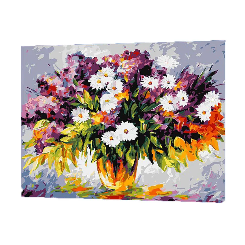WONZOM Colorful Flowers Oil Painting By Numbers DIY Abstract Digital Picture Coloring By Numbers On Canvas Unique Gift For Home
WONZOM Colorful Flowers Oil Painting By Numbers DIY Abstract Digital Picture Coloring By Numbers On Canvas Unique Gift For Home