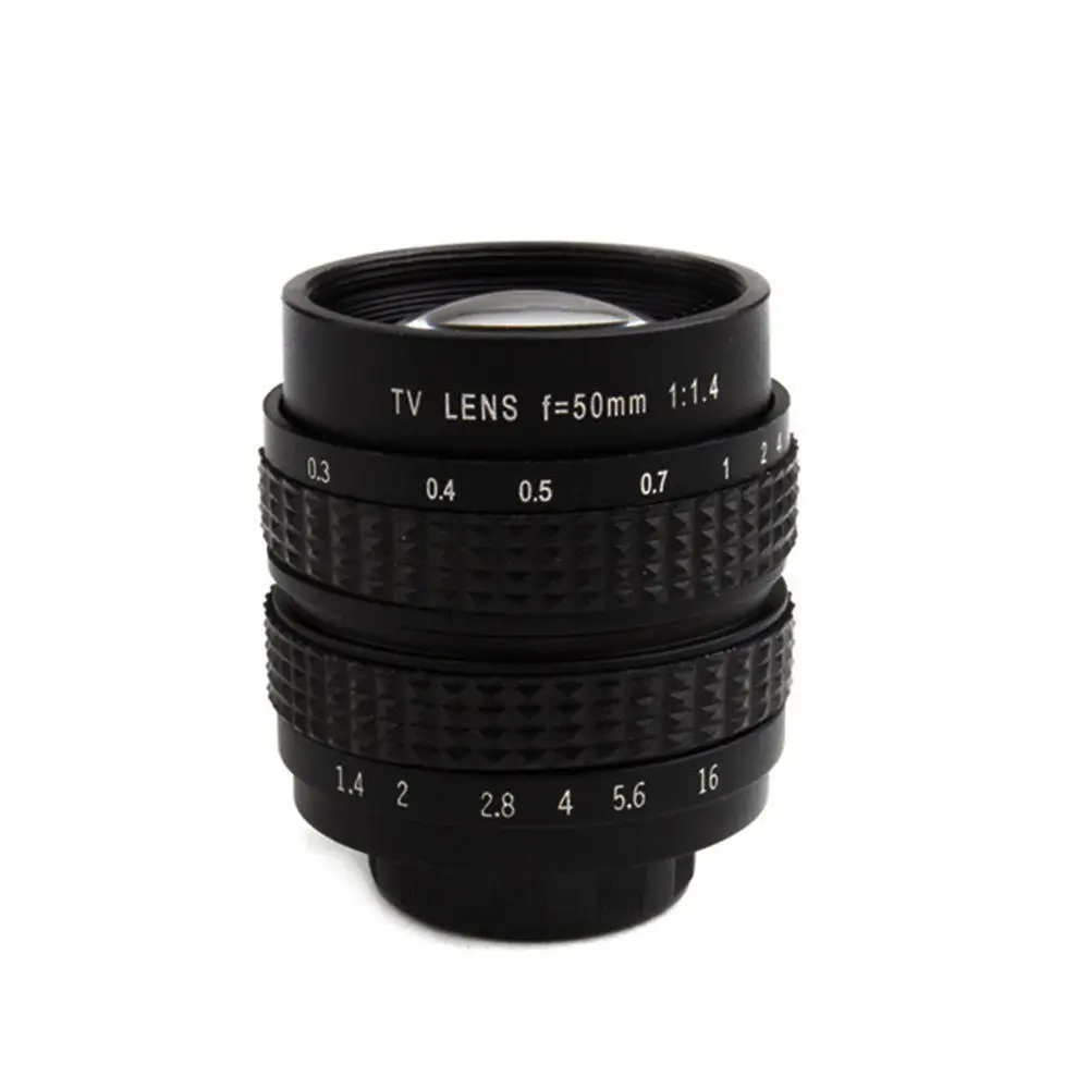 Объектив для тв фильмов 50 мм F1.4 CC C-Mount макро-кольцо Sony E крепление телевизора с. |