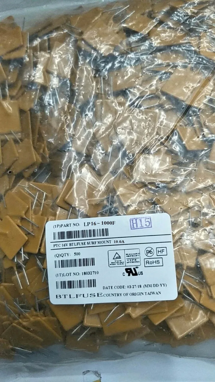 Оригинальный Новый предохранитель LP16 1000F 1000 16В 10А DIP 2 100 шт./лот|Запасные части| |