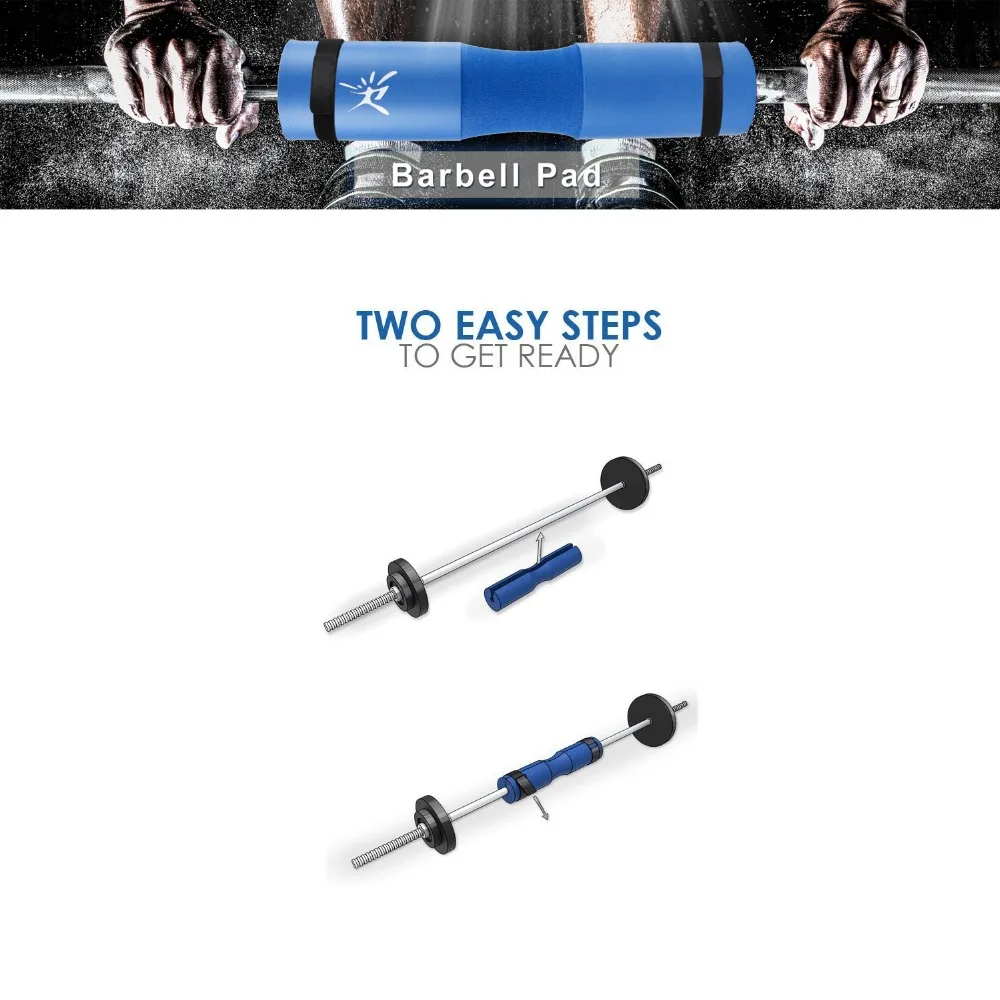 Foam Barbell Pad Cover Squat Pad For Gym Weight Lifting Cushioned Shoulder Back Support 45*10CM Neck Shoulder Protective Pad
Foam Barbell Pad Cover Squat Pad For Gym Weight Lifting Cushioned Shoulder Back Support 45*10CM Neck Shoulder Protective Pad