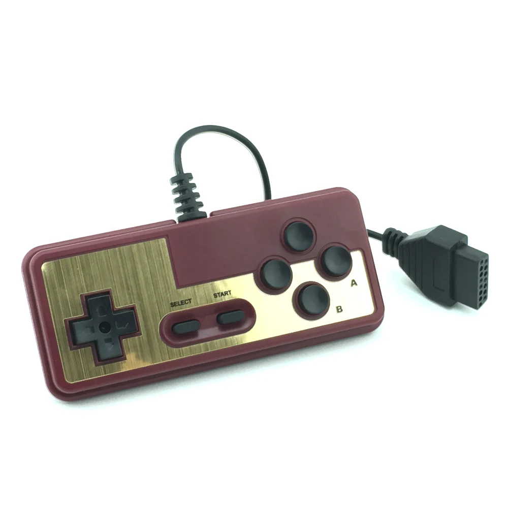 NEW2022 2 PCS a lot Gaming console gamepad 8-bit style 15Pin Plug Cable Controller For N-E-S for F-C joystick handle
NEW2022 2 PCS a lot Gaming console gamepad 8-bit style 15Pin Plug Cable Controller For N-E-S for F-C joystick handle
