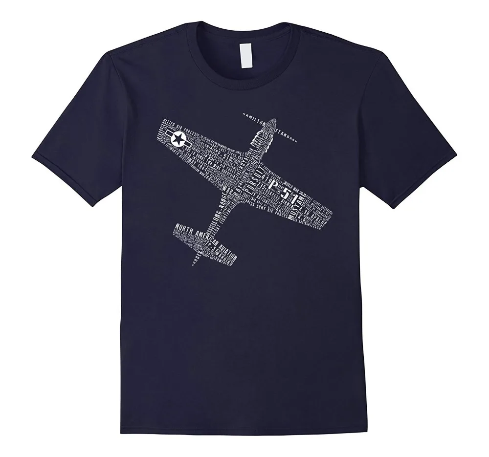P-51 Mustang Wwii Fighter Typography Aviation Pilot Tops Short Shirt Hip Hop T Shirts
P-51 Mustang Wwii Fighter Typography Aviation Pilot Tops Short Shirt Hip Hop T Shirts