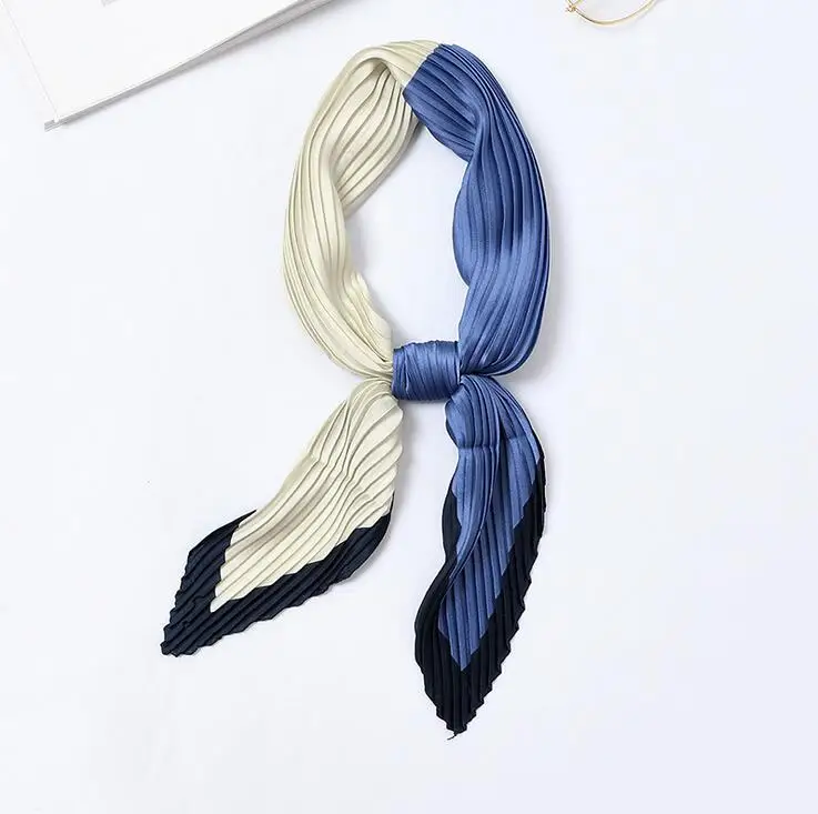 yishine Colors Patchwork Prints Women Silk Pleated Scarf Crinkle Foulard Small Neck Bandana Crumple Square Headwear New 55*55cm
yishine Colors Patchwork Prints Women Silk Pleated Scarf Crinkle Foulard Small Neck Bandana Crumple Square Headwear New 55*55cm