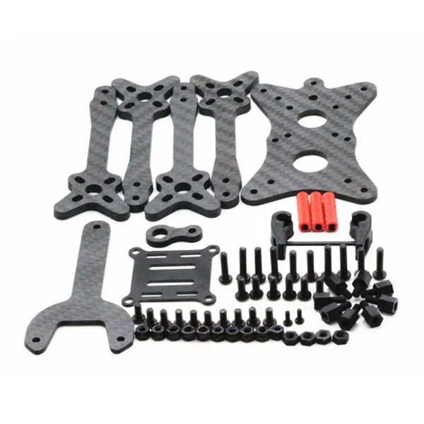 HSKRC Floss 210 210mm Wheelbase 4mm Arm 3K Carbon Fiber 5 Inch FPV Racing Frame Kit for RC Drone FPV Racing
HSKRC Floss 210 210mm Wheelbase 4mm Arm 3K Carbon Fiber 5 Inch FPV Racing Frame Kit for RC Drone FPV Racing