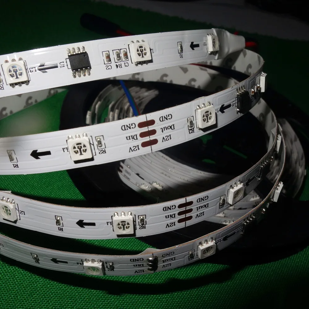 5 м DC12V WS2811 150 светодиодный s (10pixes/m) белая печатная плата светодиодная цифровая лента; IP33; Не водонепроницаемый
5 м DC12V WS2811 150 светодиодный s (10pixes/m) белая печатная плата светодиодная цифровая лента; IP33; Не водонепроницаемый