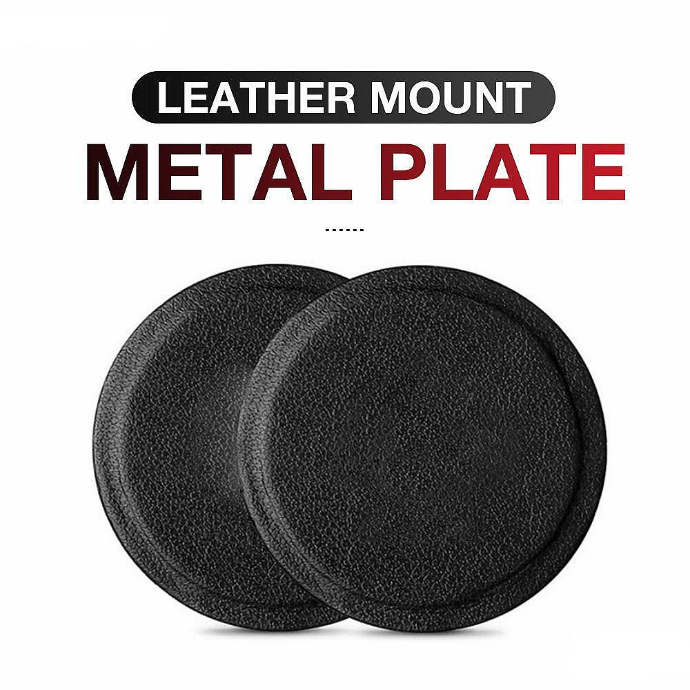 Original genuine leather metal plate round iron 3M adhesive dedicated to magnetic car phone seat accessories
Original genuine leather metal plate round iron 3M adhesive dedicated to magnetic car phone seat accessories