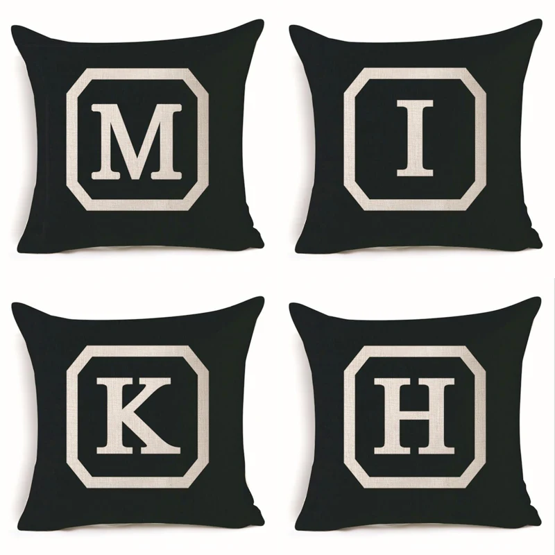 2019 New The English alphabet A B C D E F linen Super soft Hold pillowcaseS creative pillows Cover Home Textile Cushion Cover
2019 New The English alphabet A B C D E F linen Super soft Hold pillowcaseS creative pillows Cover Home Textile Cushion Cover