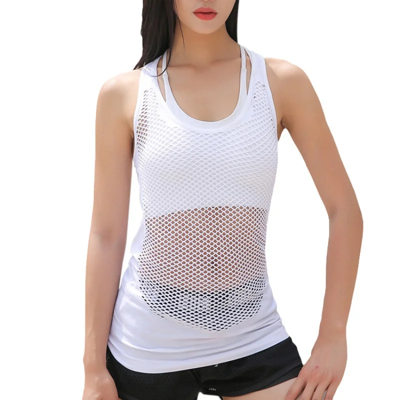 Women Yoga Shirts Tops Hollow Out Breathable Fitness Sport T Shirts Gym Running Vest Tank Tops Workout Female T-shirt
Women Yoga Shirts Tops Hollow Out Breathable Fitness Sport T Shirts Gym Running Vest Tank Tops Workout Female T-shirt