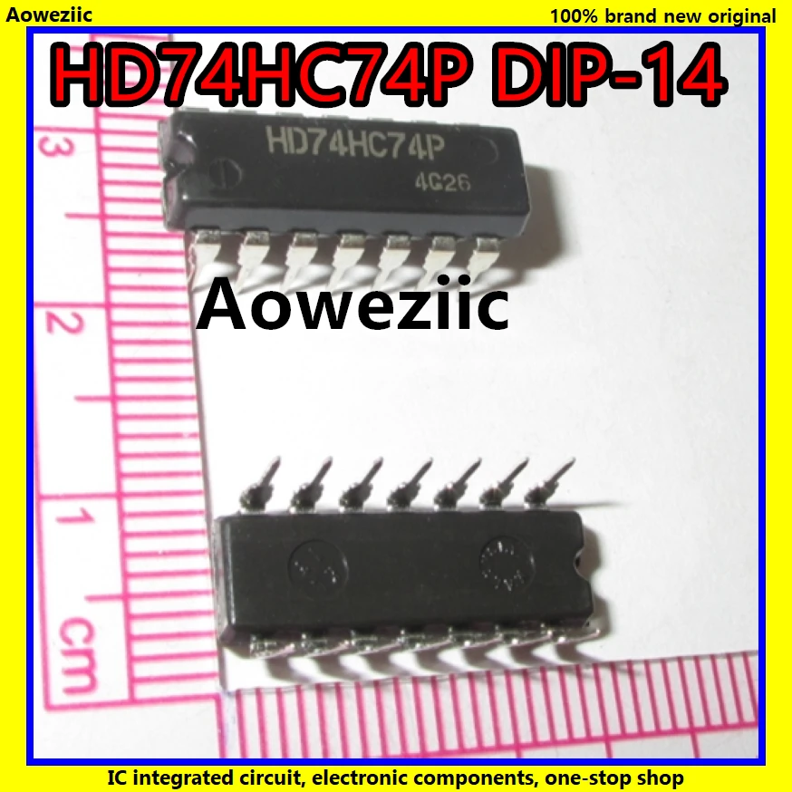 10Pcs/Lot HD74HC74P HD74HC74 74HC74 DIP-14 Dual D-type Flip-Flops (with Preset and Clear) IC New Original Product
10Pcs/Lot HD74HC74P HD74HC74 74HC74 DIP-14 Dual D-type Flip-Flops (with Preset and Clear) IC New Original Product
