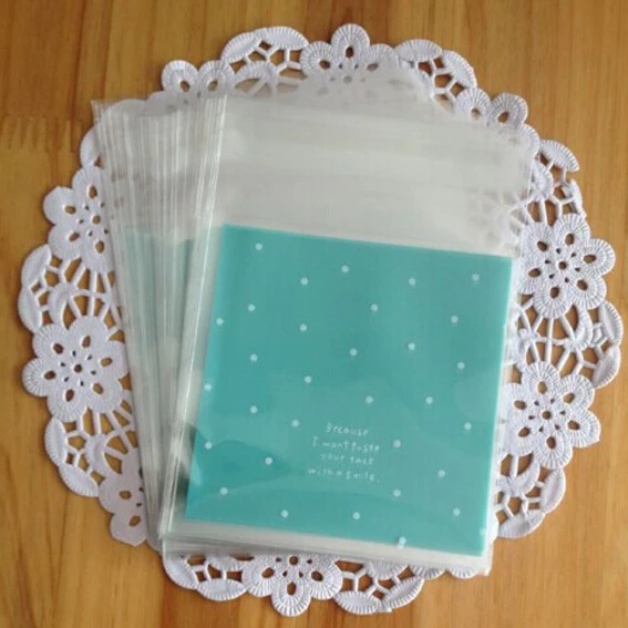 400pcs Pink Blue Dots Clear Cellophane Cookie Bag,Self Adhesive Plastic,For Biscuit Candy Bakery Gift packaging 10x10Cm
400pcs Pink Blue Dots Clear Cellophane Cookie Bag,Self Adhesive Plastic,For Biscuit Candy Bakery Gift packaging 10x10Cm