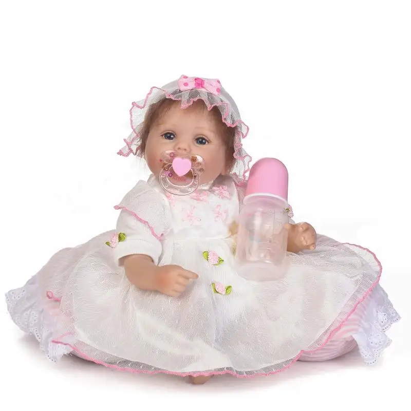 42cm Cloth Body Silicone Reborn Doll Baby Real Newborn Baby Dolls Soft Touch Children Dolls Toys Bebe Bonecas Reborn
42cm Cloth Body Silicone Reborn Doll Baby Real Newborn Baby Dolls Soft Touch Children Dolls Toys Bebe Bonecas Reborn