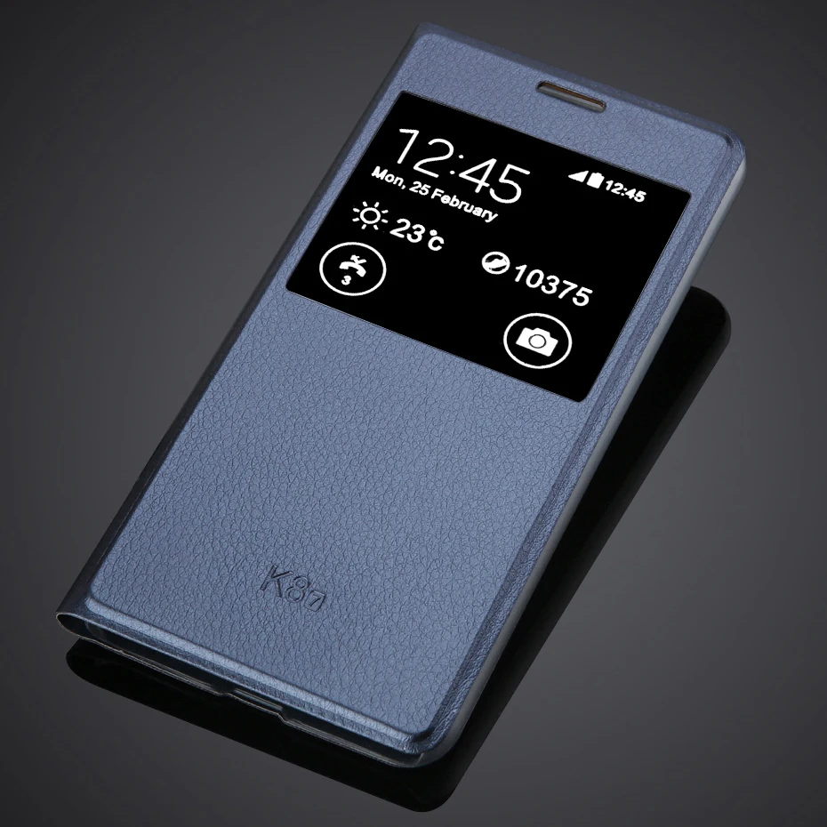 Ультратонкий флип чехол для LG K8(2017) 5 0 дюйма k8 2017 с окошком экрана|case for lg|leather casecase |