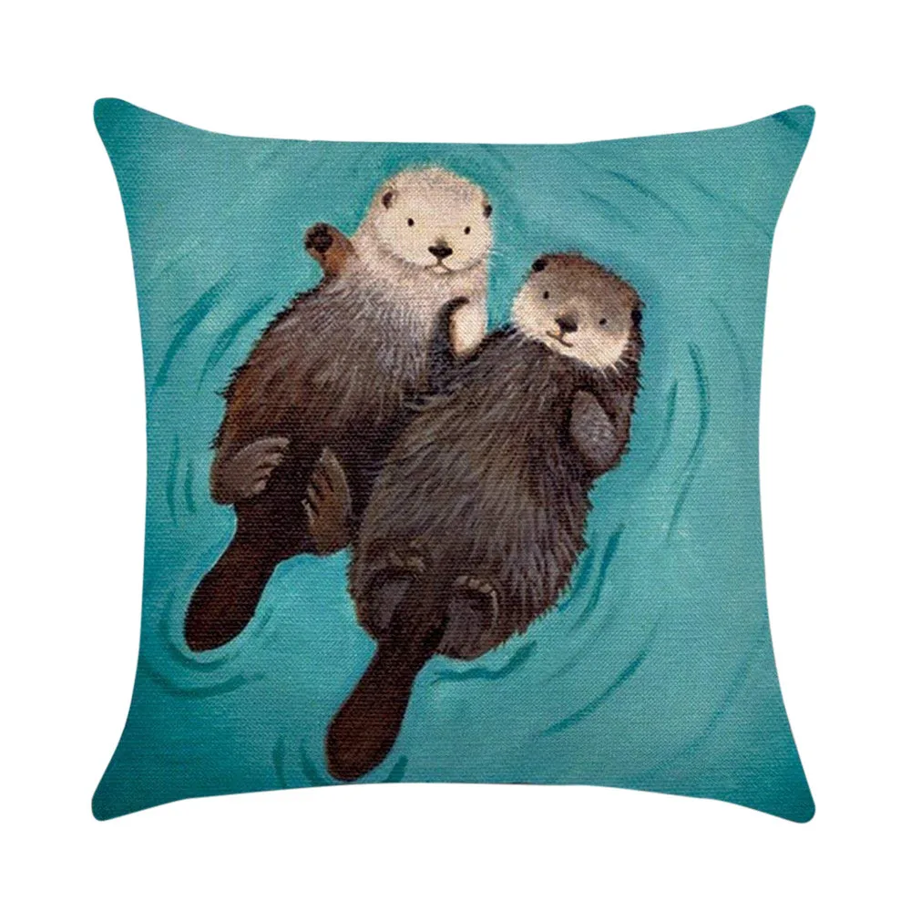 Otter Cute Animal Pattern Pillow Case Home Decor Cushion Cover Sofa Throw Linen Blend Pillowcase Pillow Cover Chic Home Life #20
Otter Cute Animal Pattern Pillow Case Home Decor Cushion Cover Sofa Throw Linen Blend Pillowcase Pillow Cover Chic Home Life #20