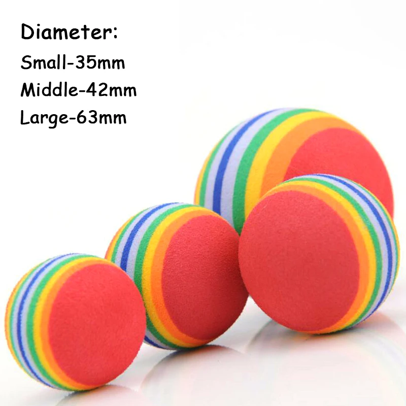 1pc/5pcs/10pcs 35mm Floating Ball Pet Dog Puppy Small Pet Cat Kitten Soft Rainbow Play Balls Interactive Training Toys
1pc/5pcs/10pcs 35mm Floating Ball Pet Dog Puppy Small Pet Cat Kitten Soft Rainbow Play Balls Interactive Training Toys