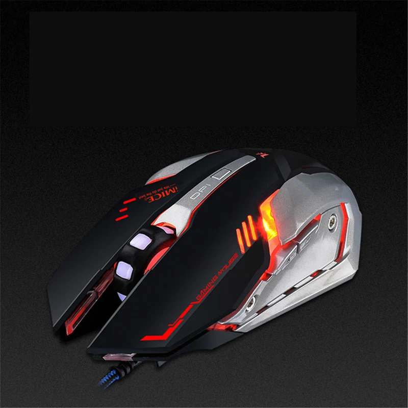 iMice Silent Click Wired Mouse 6 Buttons 3200DPI Mute Optical Computer GamePro The high-end players gaming professional players
iMice Silent Click Wired Mouse 6 Buttons 3200DPI Mute Optical Computer GamePro The high-end players gaming professional players
