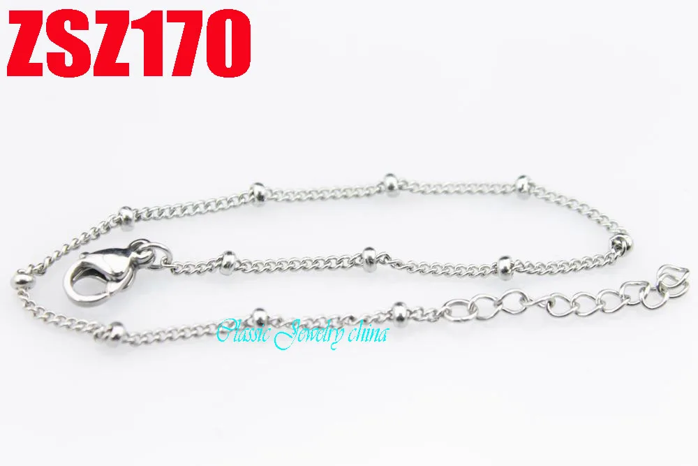 sideways chain with 2.4mm beads stainless steel brace lace fashion bracelet fashion jewelry 20pcs ZSZ170
sideways chain with 2.4mm beads stainless steel brace lace fashion bracelet fashion jewelry 20pcs ZSZ170
