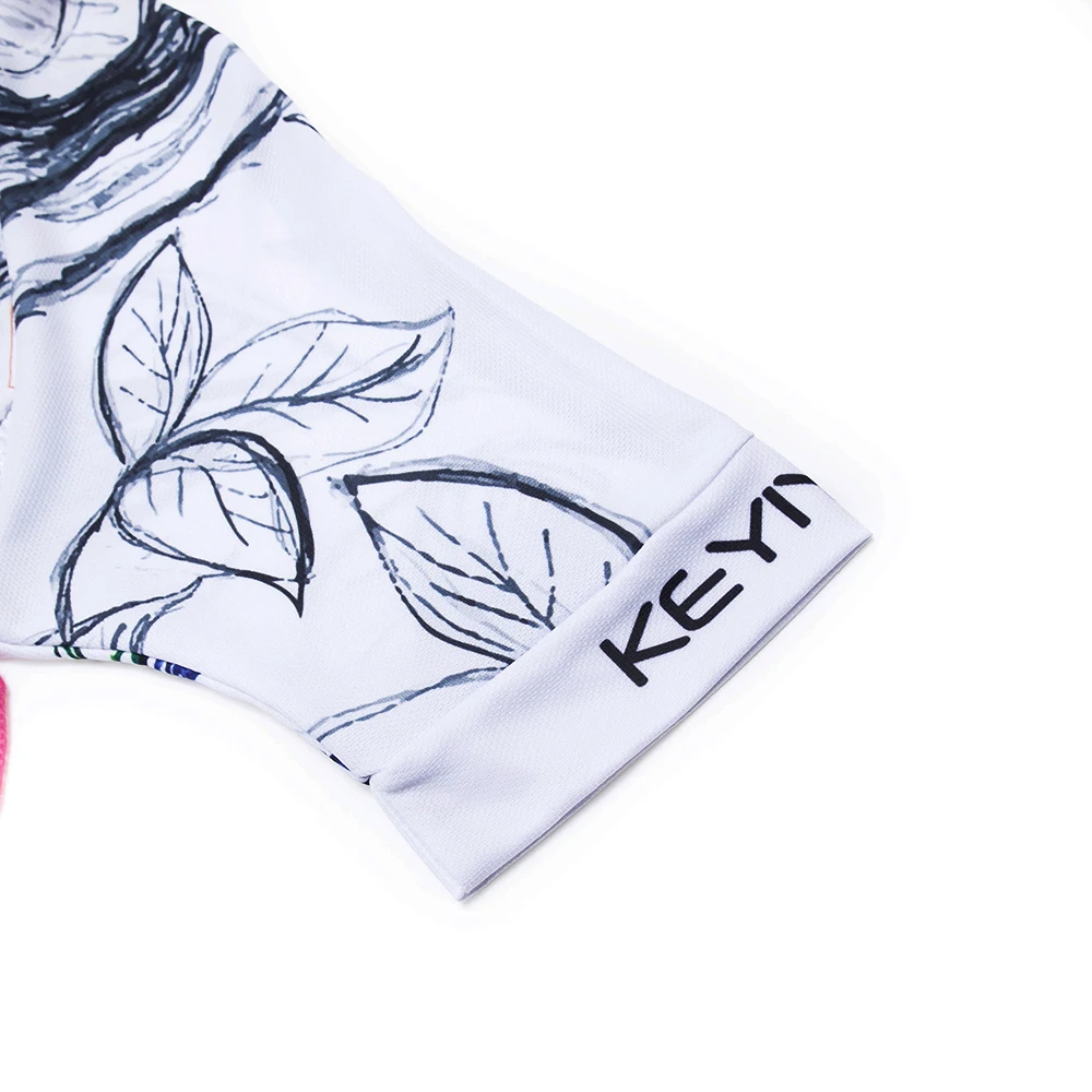 2019 Keyiyuan Women's Spring and Summer Color Roses Jersey Short Sleeve Tops Breathable Sweat Road Bike Clothes
2019 Keyiyuan Women's Spring and Summer Color Roses Jersey Short Sleeve Tops Breathable Sweat Road Bike Clothes