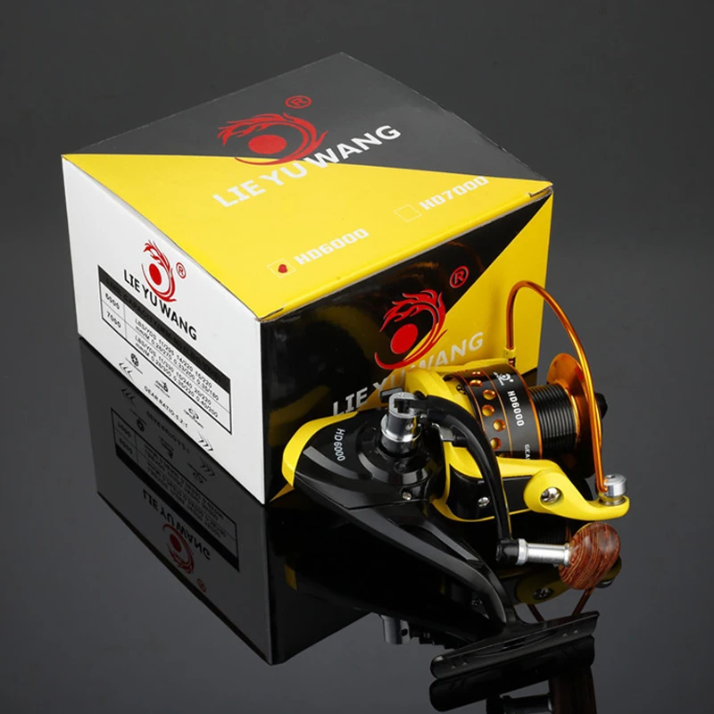 Full metal spinning fishing reel Tsurinoya HD1000-7000 anti-saltwater 12BB,5.2:1,free shipping
Full metal spinning fishing reel Tsurinoya HD1000-7000 anti-saltwater 12BB,5.2:1,free shipping