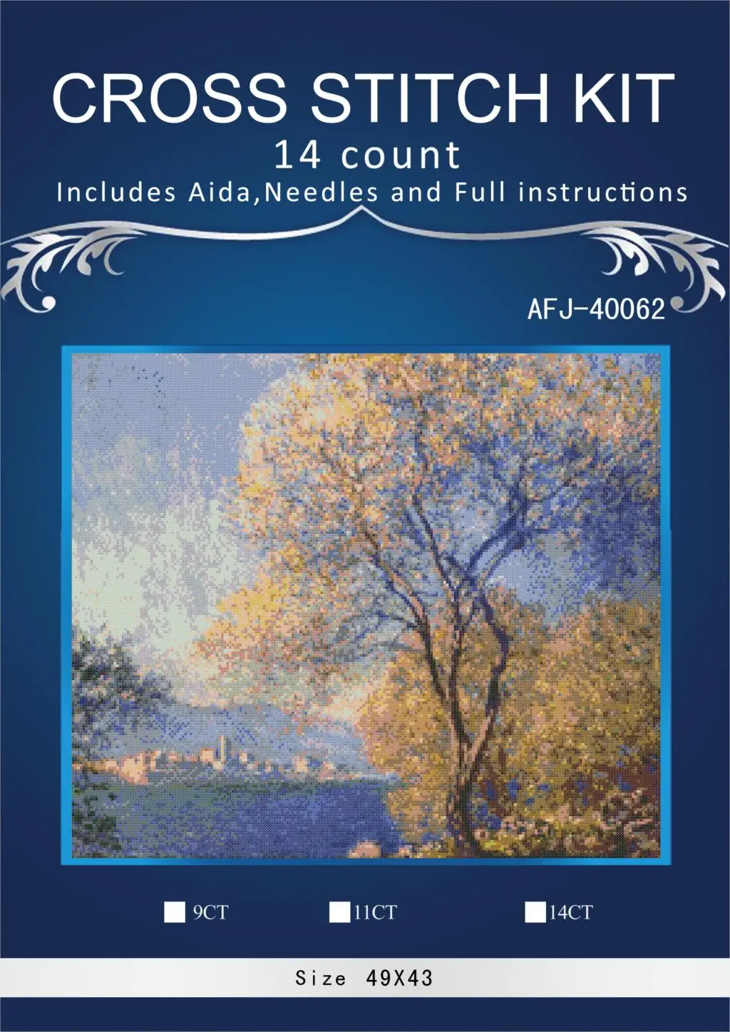 Top Quality Beautiful Lovely Counted Cross Stitch Kit similar dmc aida threads higher quality- Violet park 1
Top Quality Beautiful Lovely Counted Cross Stitch Kit similar dmc aida threads higher quality- Violet park 1