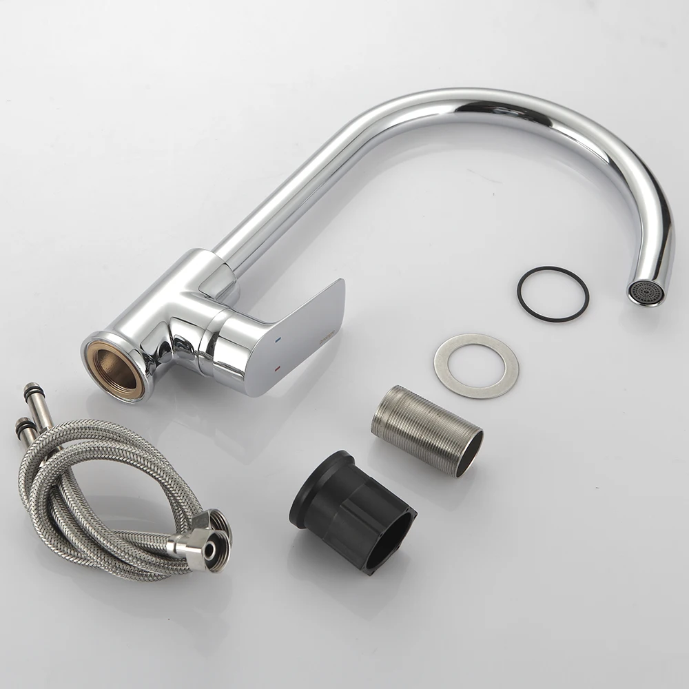Haliaeetus 360 kitchen sink faucet Single hose kitchen Faucet White Painting Kitchen Mixer Flexible Chrome Kitchen Faucet
Haliaeetus 360 kitchen sink faucet Single hose kitchen Faucet White Painting Kitchen Mixer Flexible Chrome Kitchen Faucet