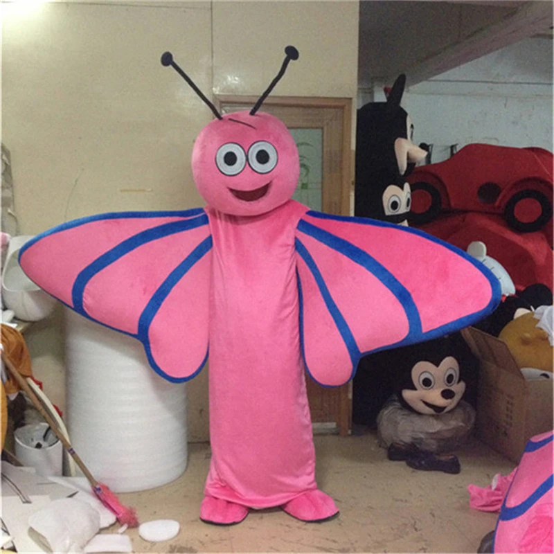 Pink Butterfly Moth Scalewing Dragonfly Mascot Costume Cartoon Character Outfit Suit Department Store Carnival Costume
Pink Butterfly Moth Scalewing Dragonfly Mascot Costume Cartoon Character Outfit Suit Department Store Carnival Costume