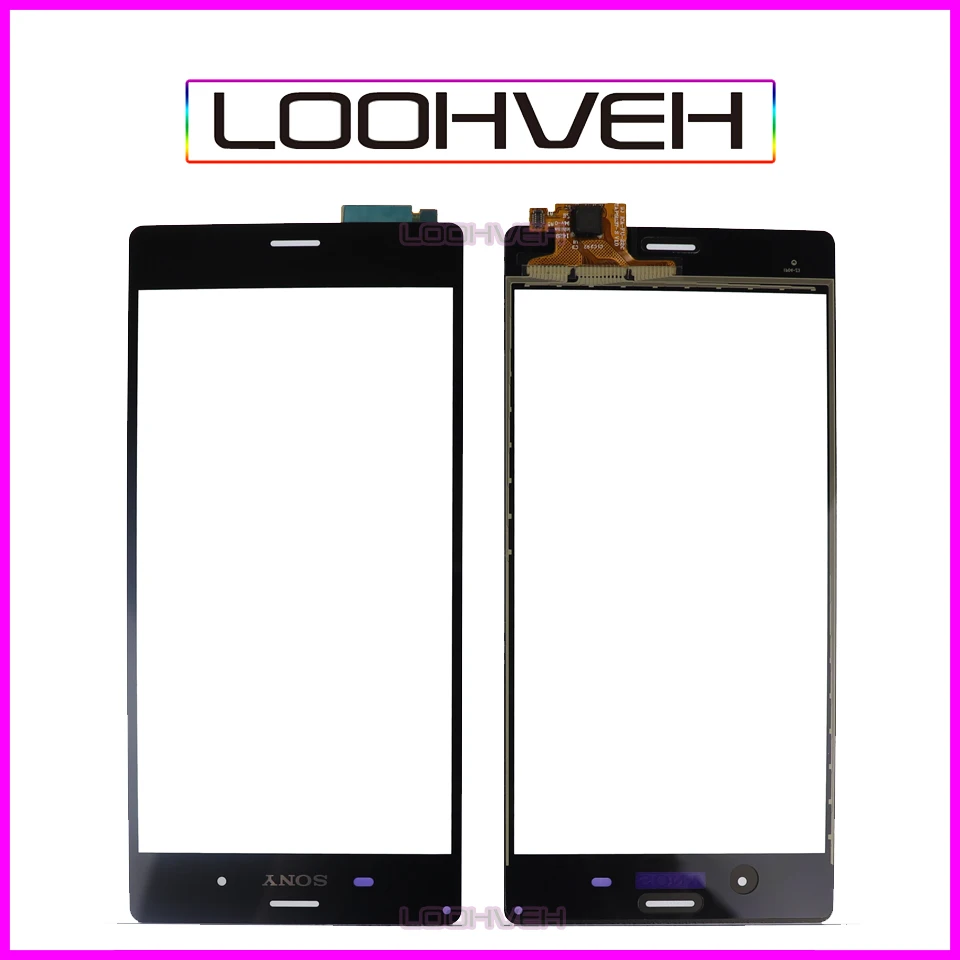 Сенсорный экран 5 2 дюйма для Sony Xperia Z3 D6603 D6653 дигитайзер переднее стекло сенсорная