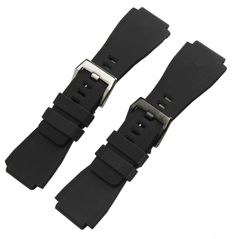 MERJUST Top Quality Soft Dustproof 34 x 24mm Black Silicone Rubber Watchband For Bell Watch Strap Ross BR-01 BR-03
MERJUST Top Quality Soft Dustproof 34 x 24mm Black Silicone Rubber Watchband For Bell Watch Strap Ross BR-01 BR-03