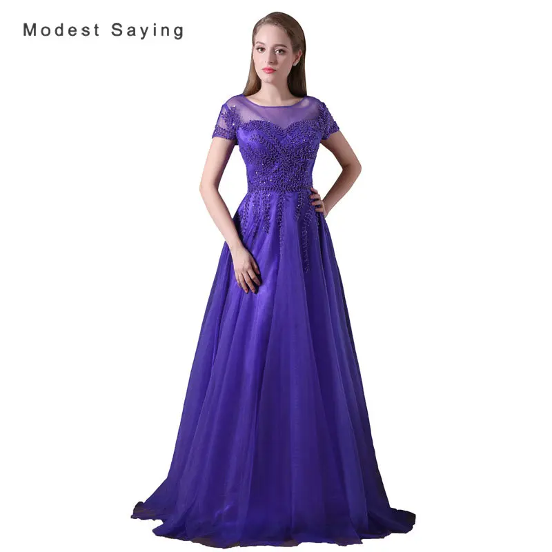 2018 Fashion Short Sleeves Evening Dresses with Beading Sexy See Through Evening Gowns A-Line Party Prom Gowns robe de soiree
2018 Fashion Short Sleeves Evening Dresses with Beading Sexy See Through Evening Gowns A-Line Party Prom Gowns robe de soiree