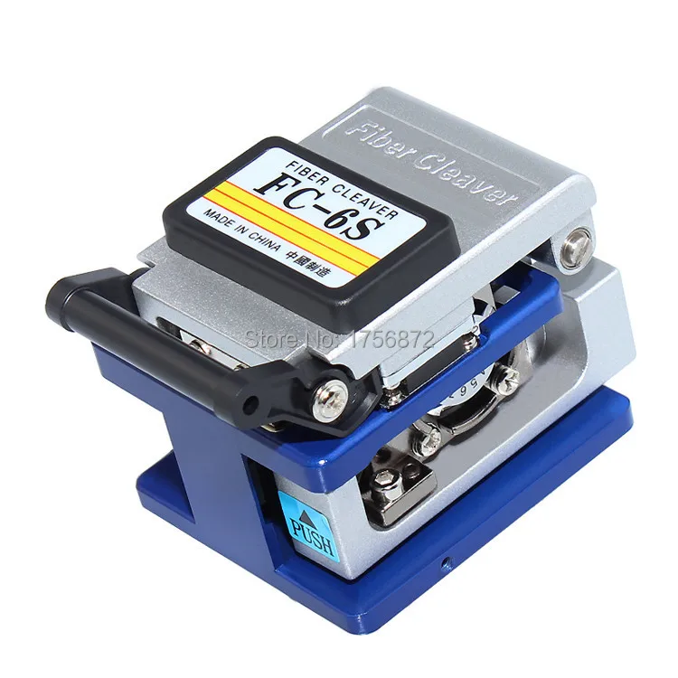 High Precision Optical Fiber Cleaver Fiber Optic Cutter FC-6S with Fiber Guide Bar
High Precision Optical Fiber Cleaver Fiber Optic Cutter FC-6S with Fiber Guide Bar