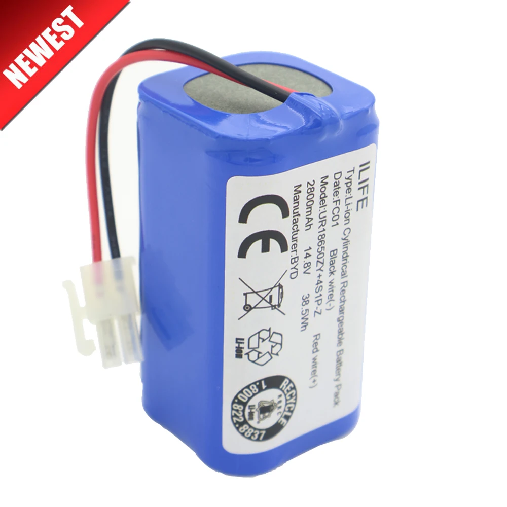 High quality Rechargeable ILIFE ecovacs Battery 14.8V 2800mAh robotic cleaner accessories parts for Chuwi ilife V7s A6 V7s pro
High quality Rechargeable ILIFE ecovacs Battery 14.8V 2800mAh robotic cleaner accessories parts for Chuwi ilife V7s A6 V7s pro