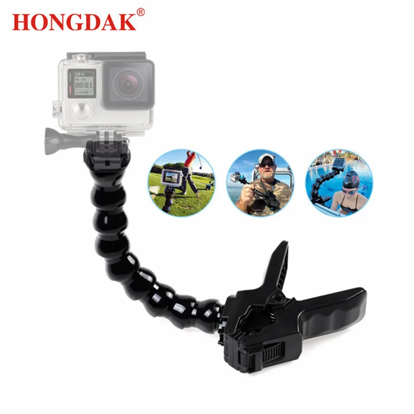 Hongdak Jaws Clamp Flexible Rotational Action Camera Clamp Clip for Gopro 7 6 5 4
Hongdak Jaws Clamp Flexible Rotational Action Camera Clamp Clip for Gopro 7 6 5 4