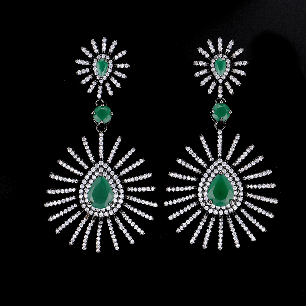 Vintage Big Size Waterdrop Teardrop Cubic Zirconia Dangle Earrings For Women Wedding Bridal Jewelry
Vintage Big Size Waterdrop Teardrop Cubic Zirconia Dangle Earrings For Women Wedding Bridal Jewelry