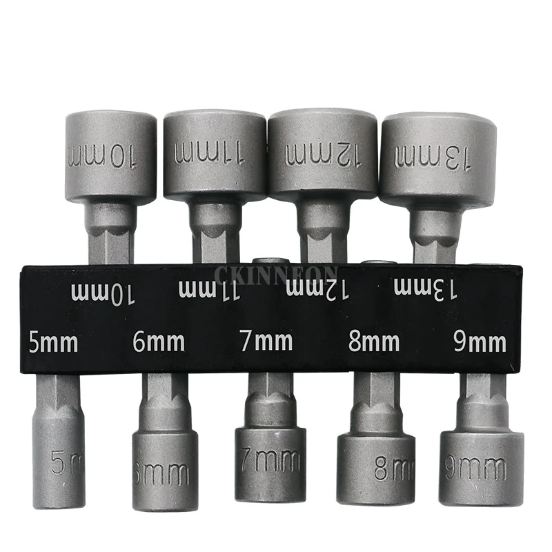 DHL 50 Set 9-14 PCS Power Nut Driver Set Black Case Dual Metric & Standard 1/4" Shank Screwdrivers Nut Driver Socket Bits Drill
DHL 50 Set 9-14 PCS Power Nut Driver Set Black Case Dual Metric & Standard 1/4" Shank Screwdrivers Nut Driver Socket Bits Drill