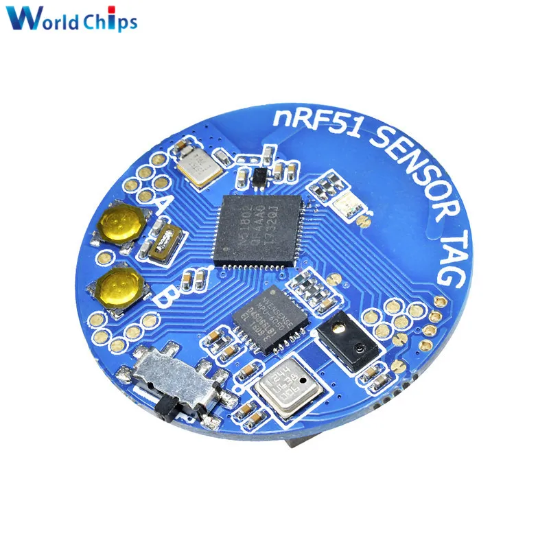 NRF51802 Bluetooth 4 0 BLE SOC температура атмосферное давление модульный датчик ускорения