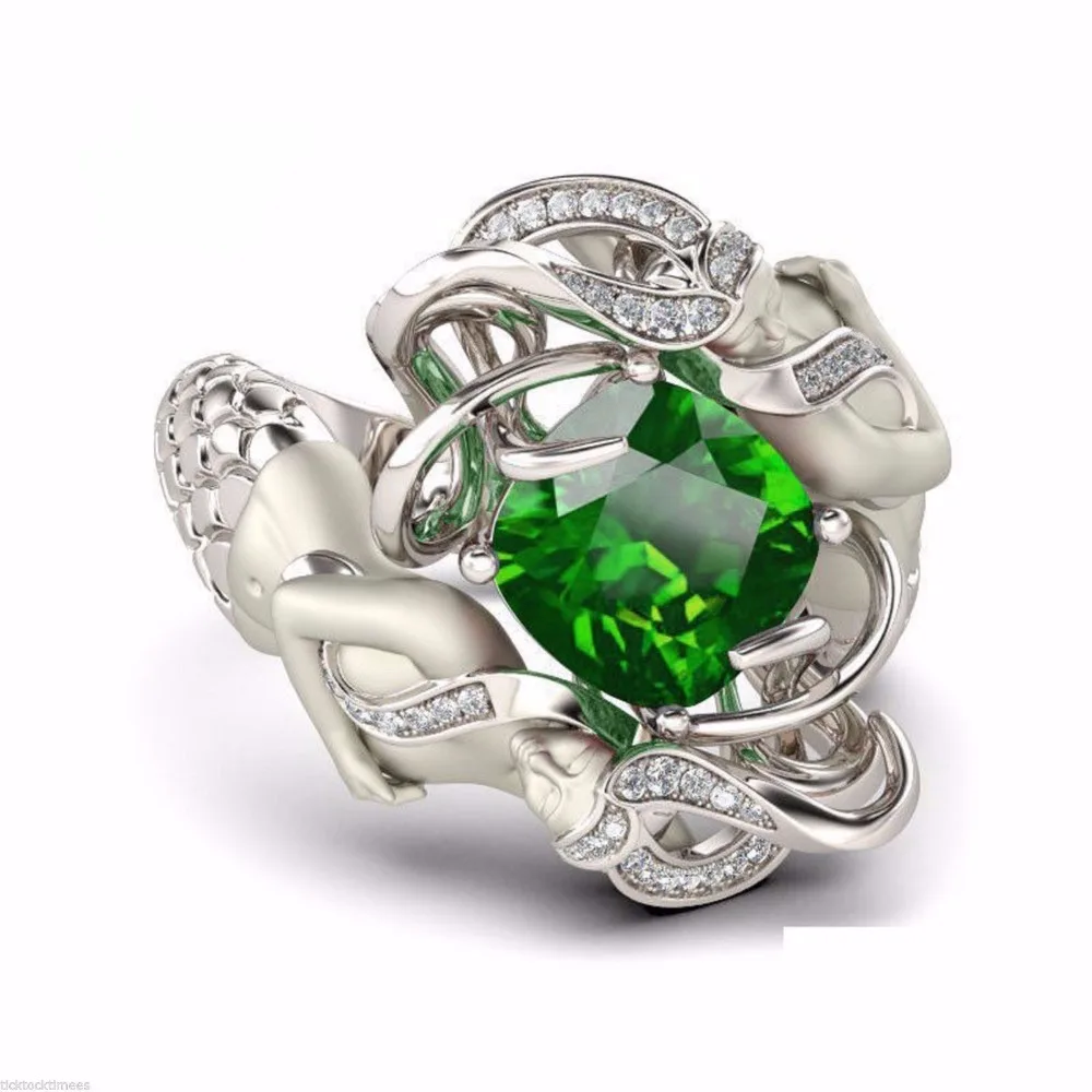 Size 5-10 Multi Color 5A Cubic Zirconia CZ Sparkling Jewelry 925 Sterling Silver Cushion Shape Women Wedding Mermaid Band Ring
Size 5-10 Multi Color 5A Cubic Zirconia CZ Sparkling Jewelry 925 Sterling Silver Cushion Shape Women Wedding Mermaid Band Ring