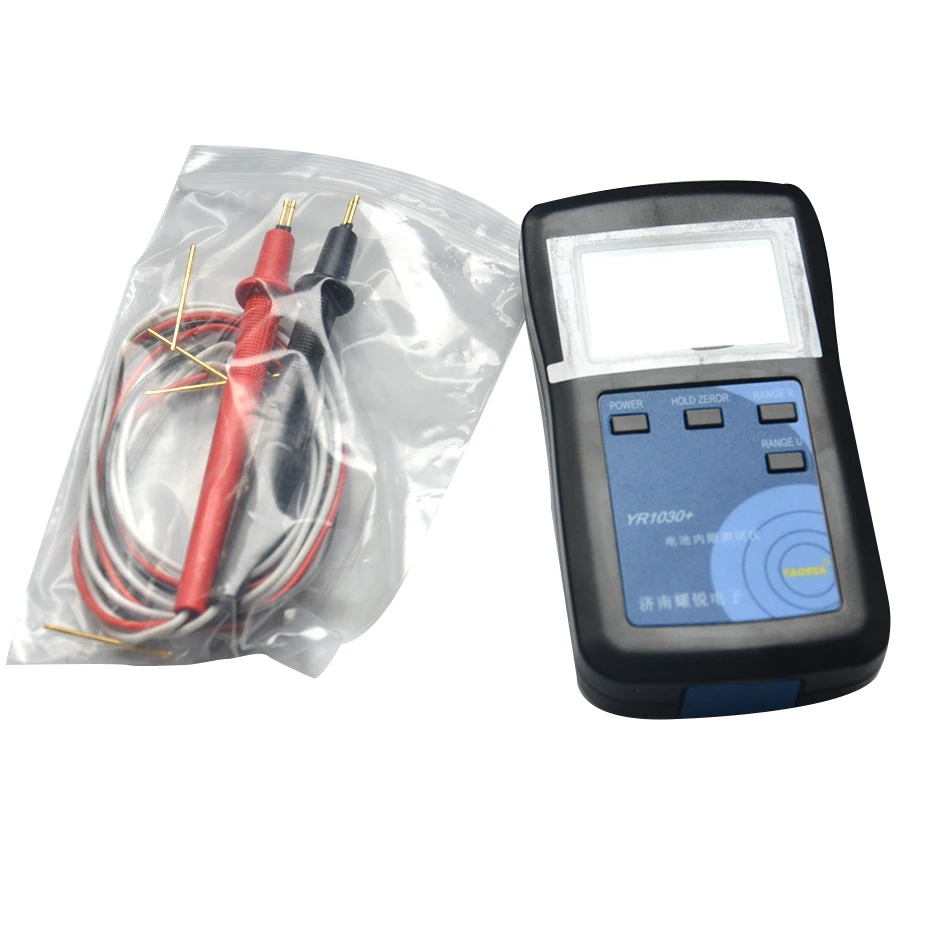 YR1030 Battery Internal Resistance Meter Tester For Lead-acid Lithium Nickel Cadmium Nickel-metal Hydride
YR1030 Battery Internal Resistance Meter Tester For Lead-acid Lithium Nickel Cadmium Nickel-metal Hydride