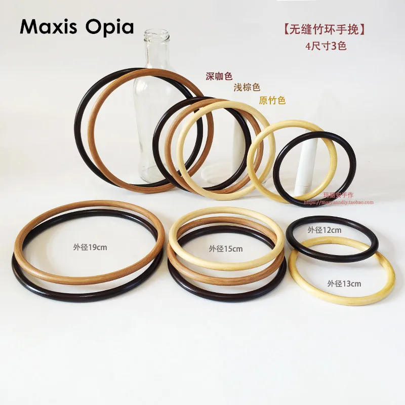 one Pairs Three Size Rattan Bag Handle Correas Para Bolsos Bamboo Purse Frame Bag Hanger DIY Handbag Accessories Bamboo Handles
one Pairs Three Size Rattan Bag Handle Correas Para Bolsos Bamboo Purse Frame Bag Hanger DIY Handbag Accessories Bamboo Handles