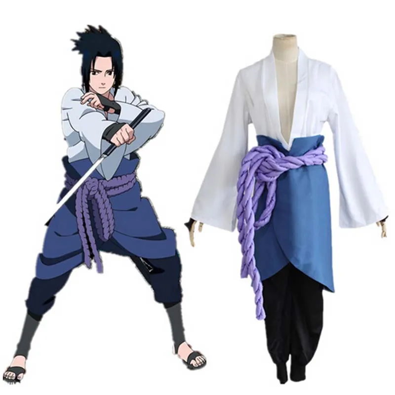 Uchiha Sasuke cosplay costume anime Haruto Shippuden third Generation Clothes halloween Party (Blazer+pants+Waist rope+handguard
Uchiha Sasuke cosplay costume anime Haruto Shippuden third Generation Clothes halloween Party (Blazer+pants+Waist rope+handguard