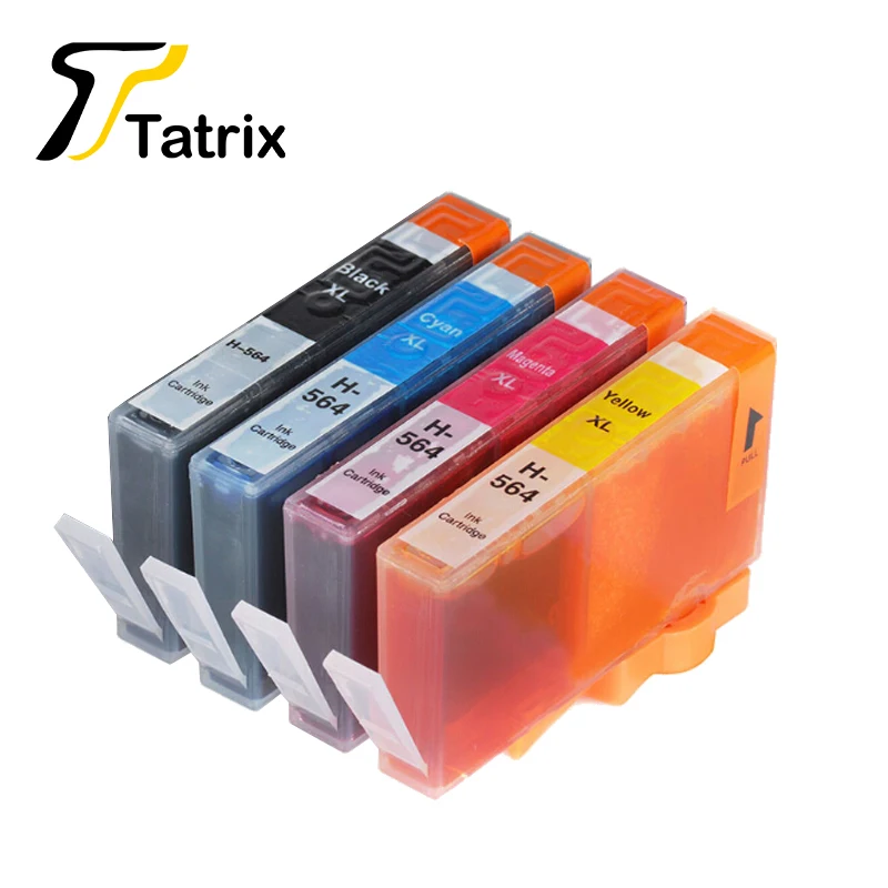 Tatrix 4PK для HP564XL для принтера HP564 картридж для принтера HP C5324 C5370 C5373 C5380 C5383 C5388 C5390 5525 6510 C410a
Tatrix 4PK для HP564XL для принтера HP564 картридж для принтера HP C5324 C5370 C5373 C5380 C5383 C5388 C5390 5525 6510 C410a