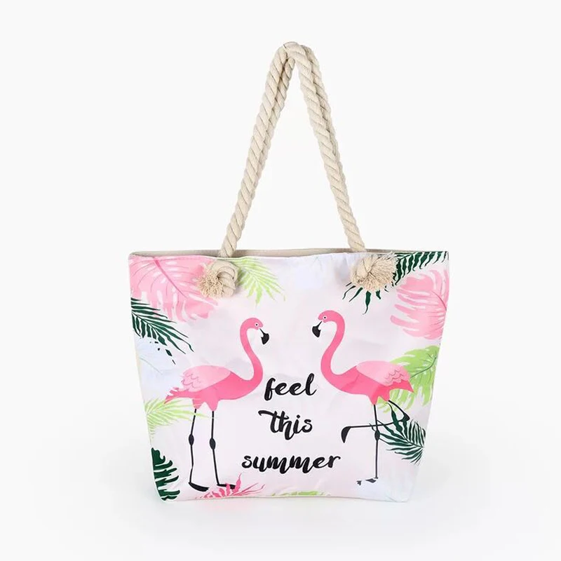 Trend New FEEL Flamingo Ladies Large Shoulder Bag Zipper Canvas Bags for Women 2018 Ladies Hand bags with Flowers
Trend New FEEL Flamingo Ladies Large Shoulder Bag Zipper Canvas Bags for Women 2018 Ladies Hand bags with Flowers