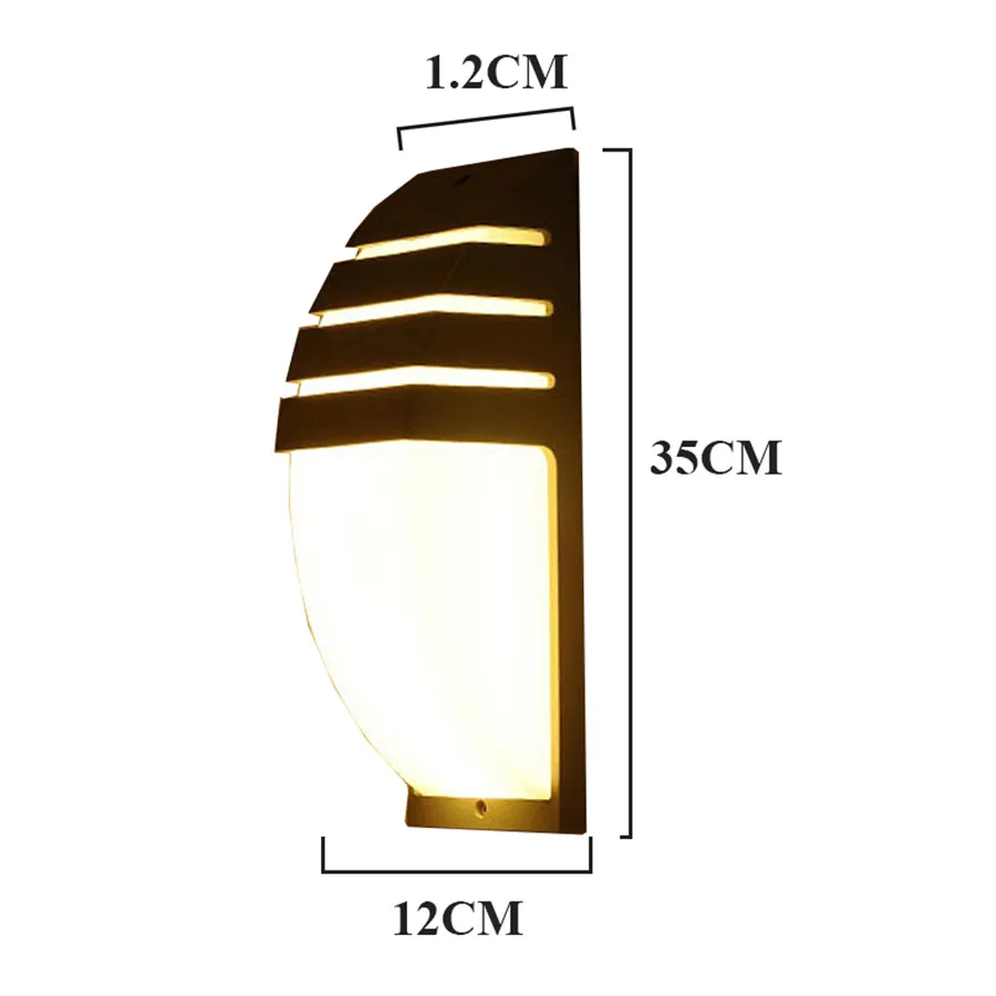 BEIAIDI 20W IP65 Waterproof Led Wall Lamp 40Leds Outdoor Corridor Garden Hotel Pathway Porch Light Aluminum Wall Sconce 100-240V
BEIAIDI 20W IP65 Waterproof Led Wall Lamp 40Leds Outdoor Corridor Garden Hotel Pathway Porch Light Aluminum Wall Sconce 100-240V