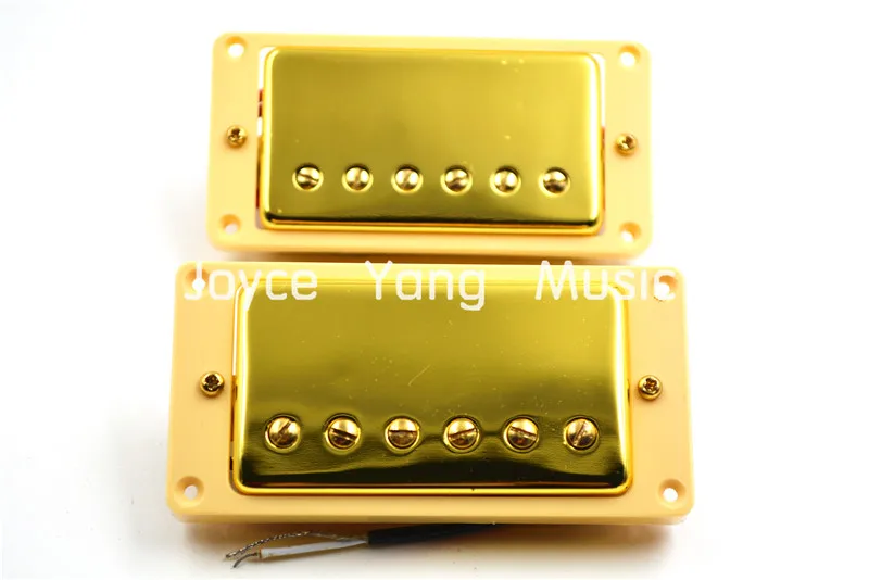 1 Set of 2pcs Gold Double Coil Humbucker Pickups Neck&Bridge For LP Electric Guitar Pickups
1 Set of 2pcs Gold Double Coil Humbucker Pickups Neck&Bridge For LP Electric Guitar Pickups