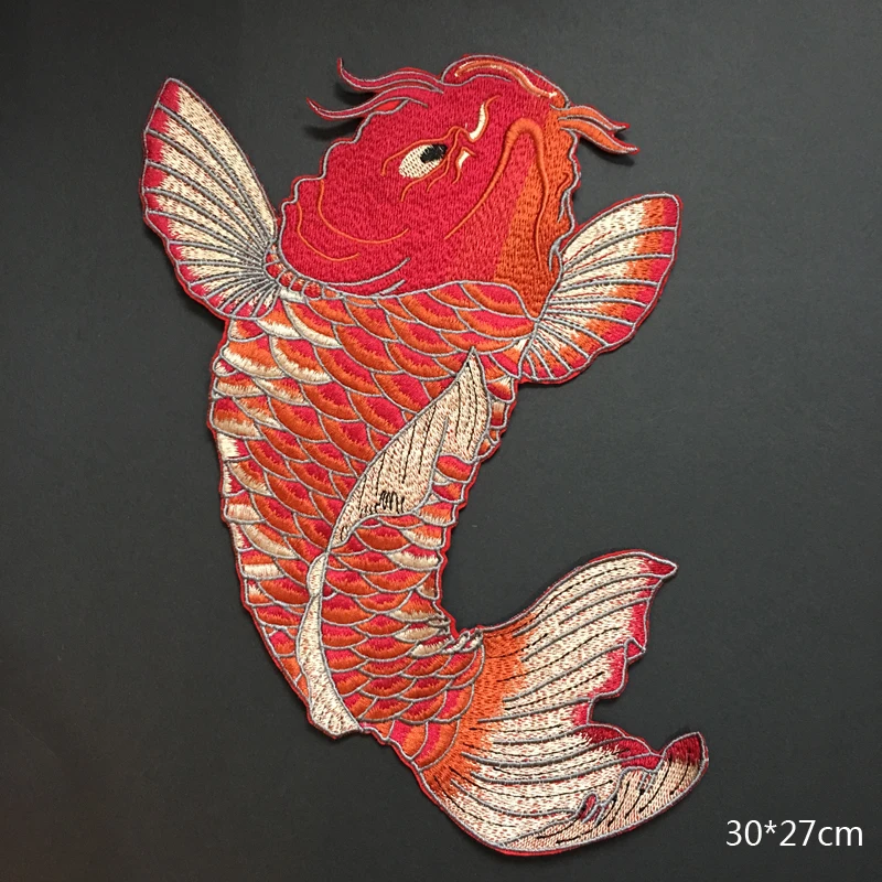 Super Big Fashion Fish Embroidered Patches for Clothing Applique Sew on Patches for Jeans DIY Accessories
Super Big Fashion Fish Embroidered Patches for Clothing Applique Sew on Patches for Jeans DIY Accessories