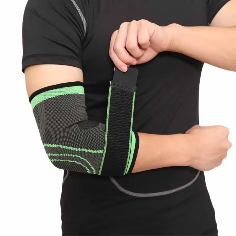 Breathable Elbow Brace Support Safety Pressurized Bandage Outdoor Pads for Sport Basketball Fitness Elastic Arm
Breathable Elbow Brace Support Safety Pressurized Bandage Outdoor Pads for Sport Basketball Fitness Elastic Arm