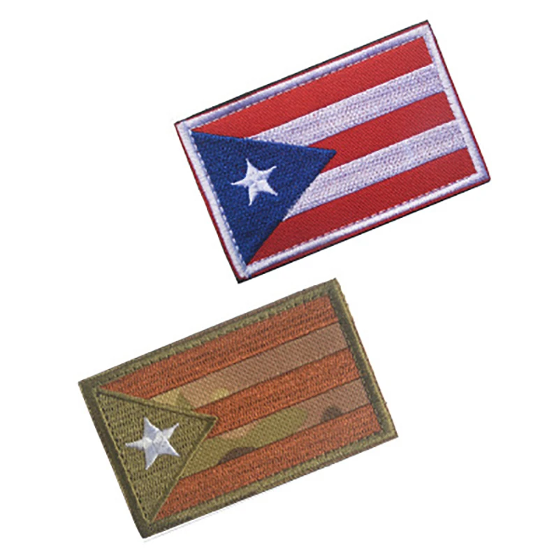5pcs/lot Embroidery Patch American USA Puerto Rico Flag Military US Army Tactical Emblem Badges Appliques Embroidered Patches
5pcs/lot Embroidery Patch American USA Puerto Rico Flag Military US Army Tactical Emblem Badges Appliques Embroidered Patches