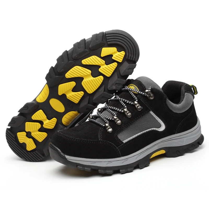 New exhibition Fashion safety shoes Men's breathable mesh anti-smashing piercing lightweight steel toe cap wear site work shoes
New exhibition Fashion safety shoes Men's breathable mesh anti-smashing piercing lightweight steel toe cap wear site work shoes