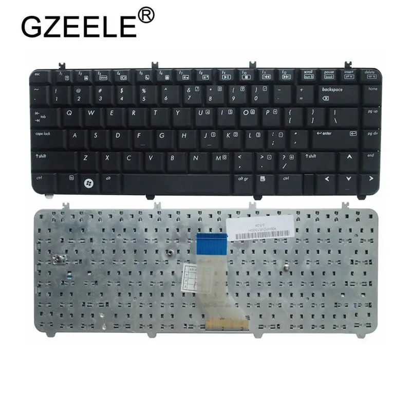 Английская клавиатура GZEELE для ноутбука HP Pavilion DV5 DV5-1000 DV5t-1000 DV5z-1000 DV5-1100 dv5t dv5z черная